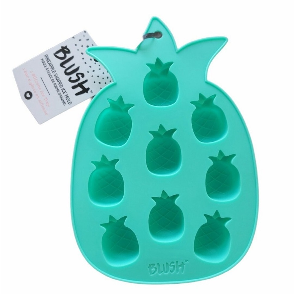 Blush Teal Pineapple Ice Mold